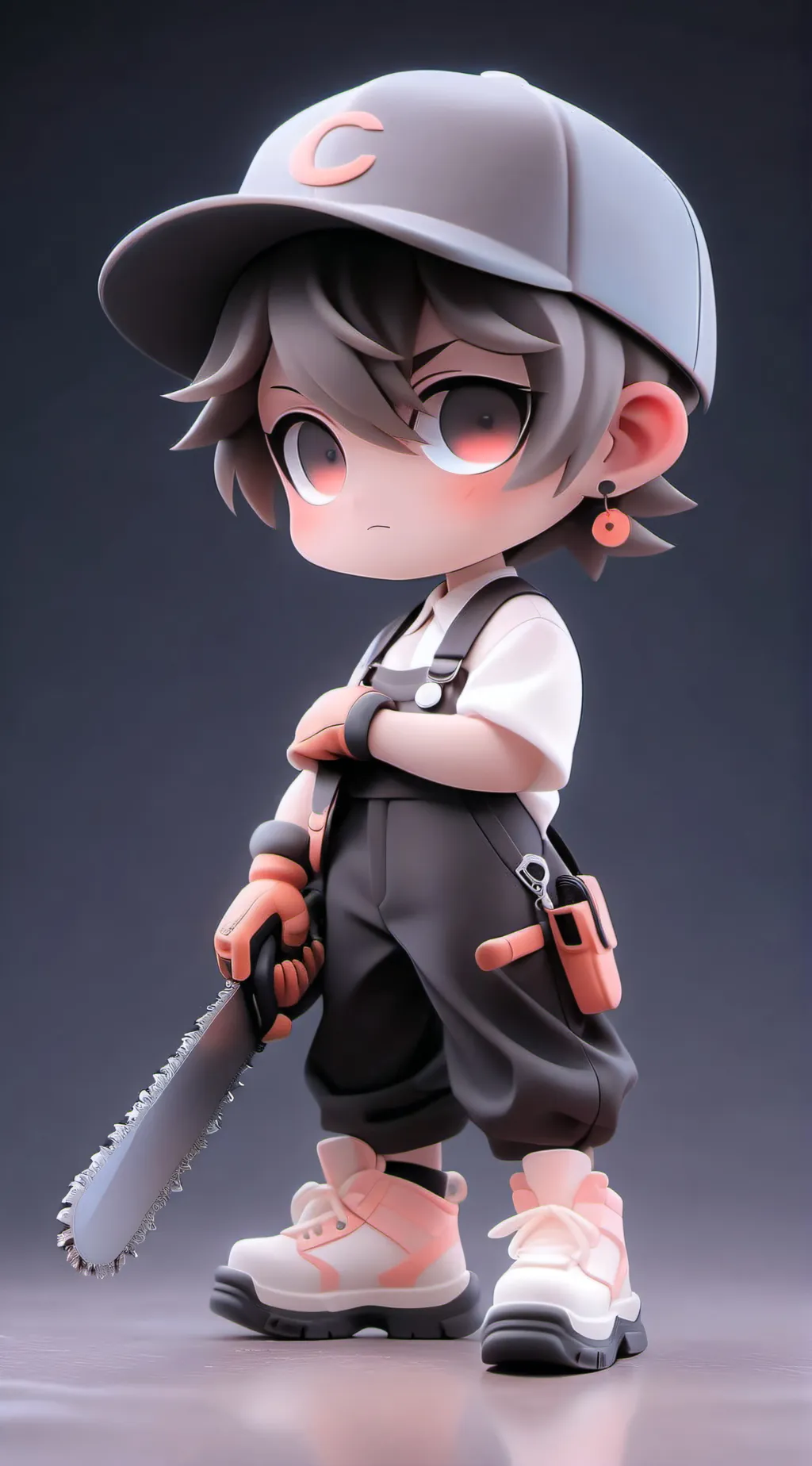 ai character: Chain saw man zack background