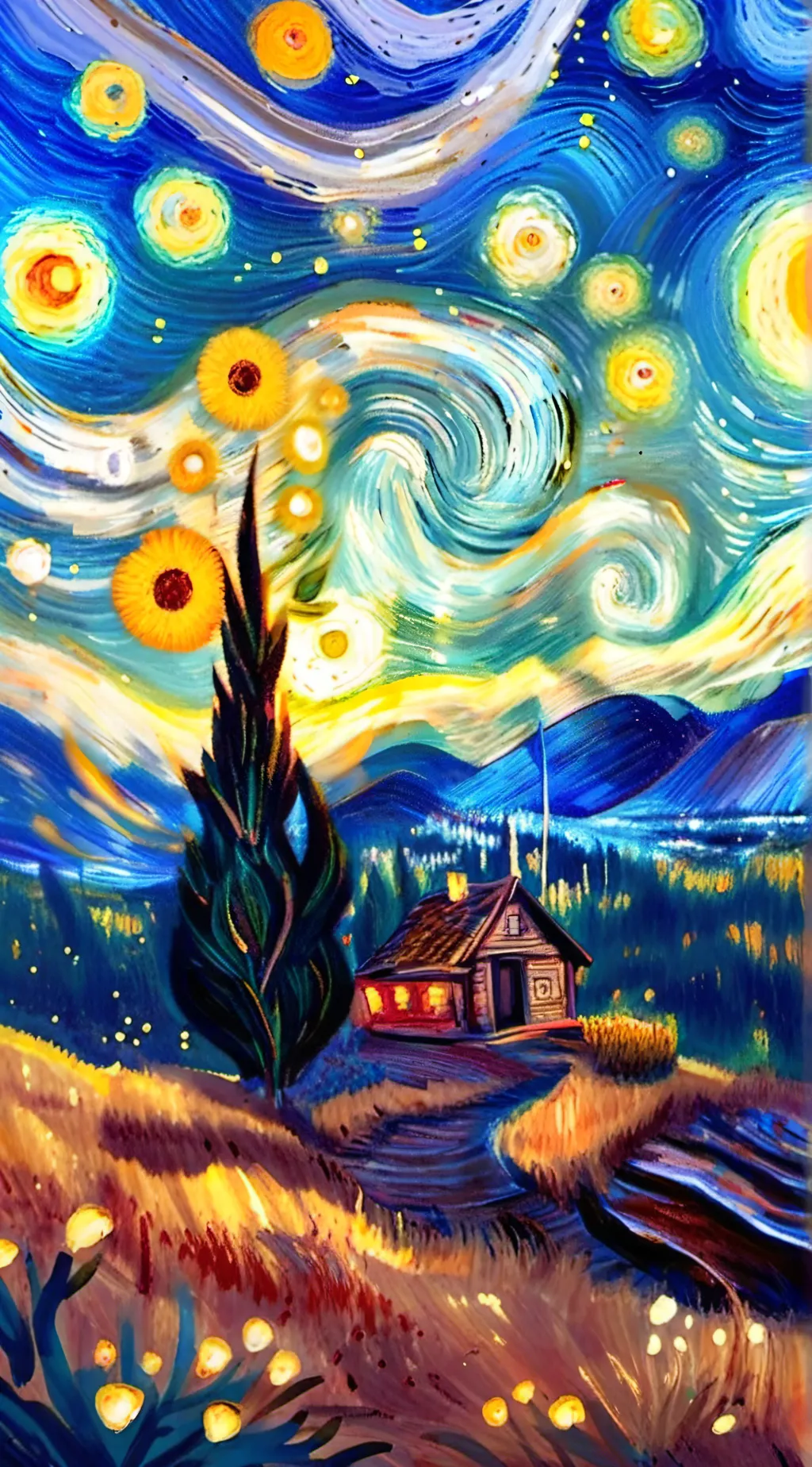 ai character: your energy 🙇  background