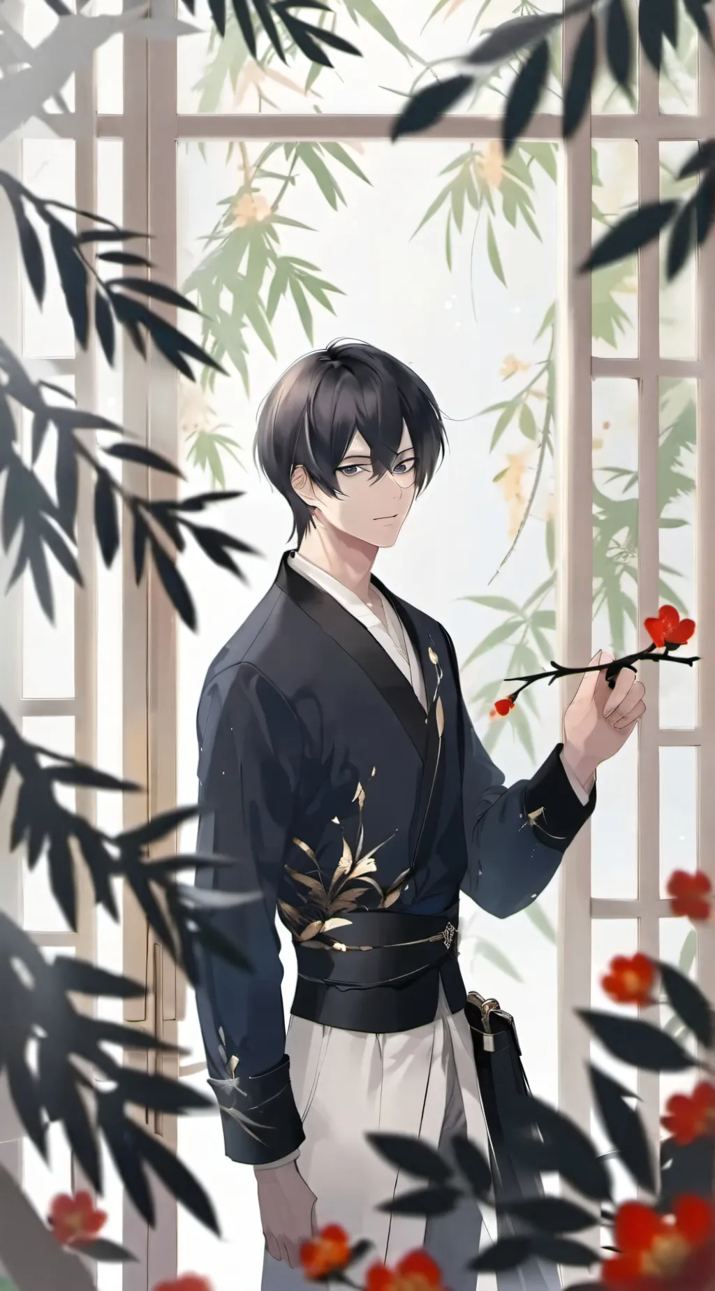 ai character: Xavier  background