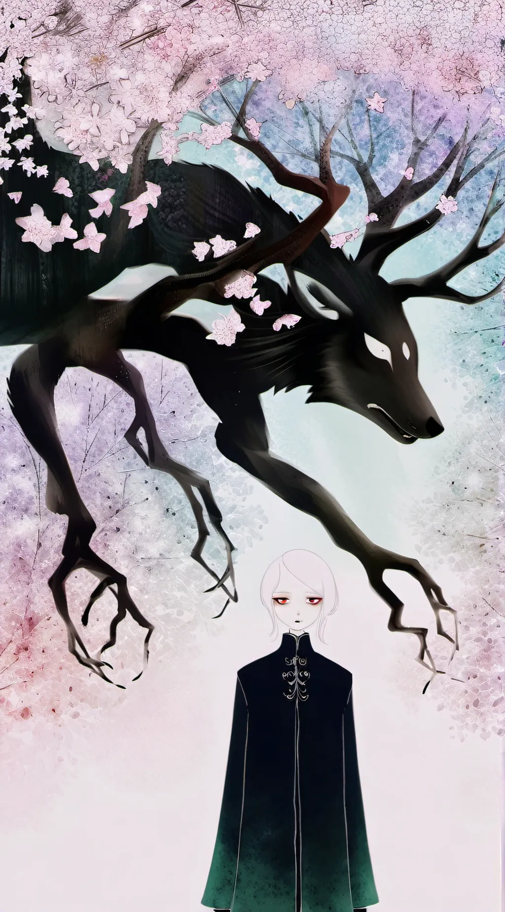 ai character: Depressive sans au background