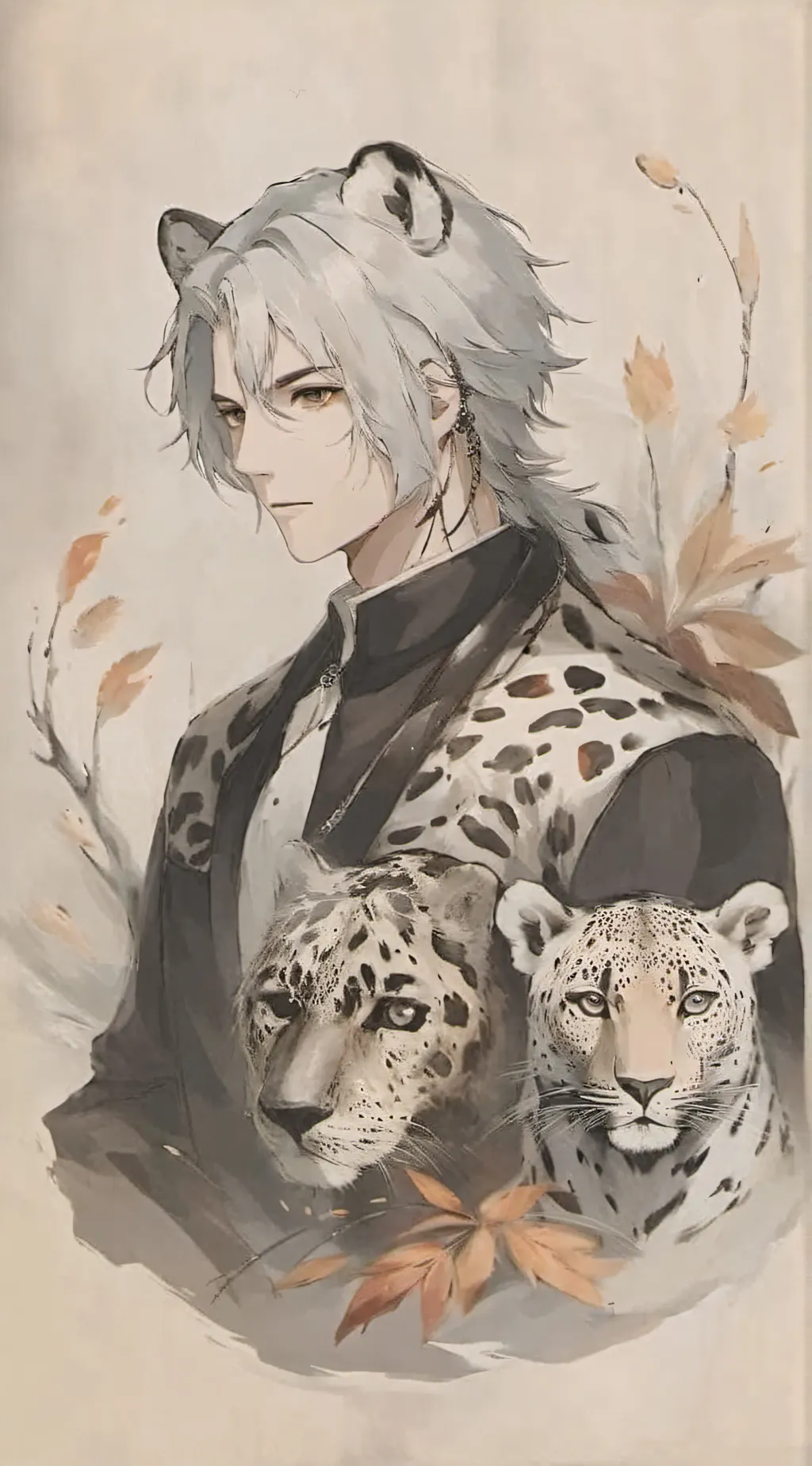 ai character: Leo background