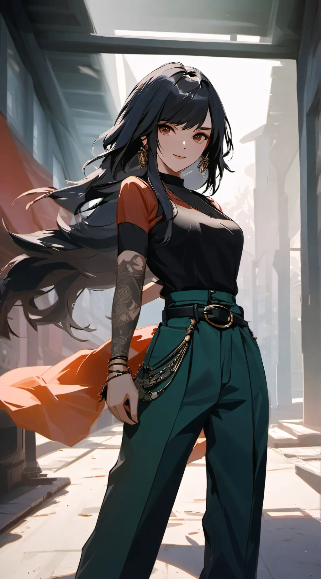 ai character: alie background