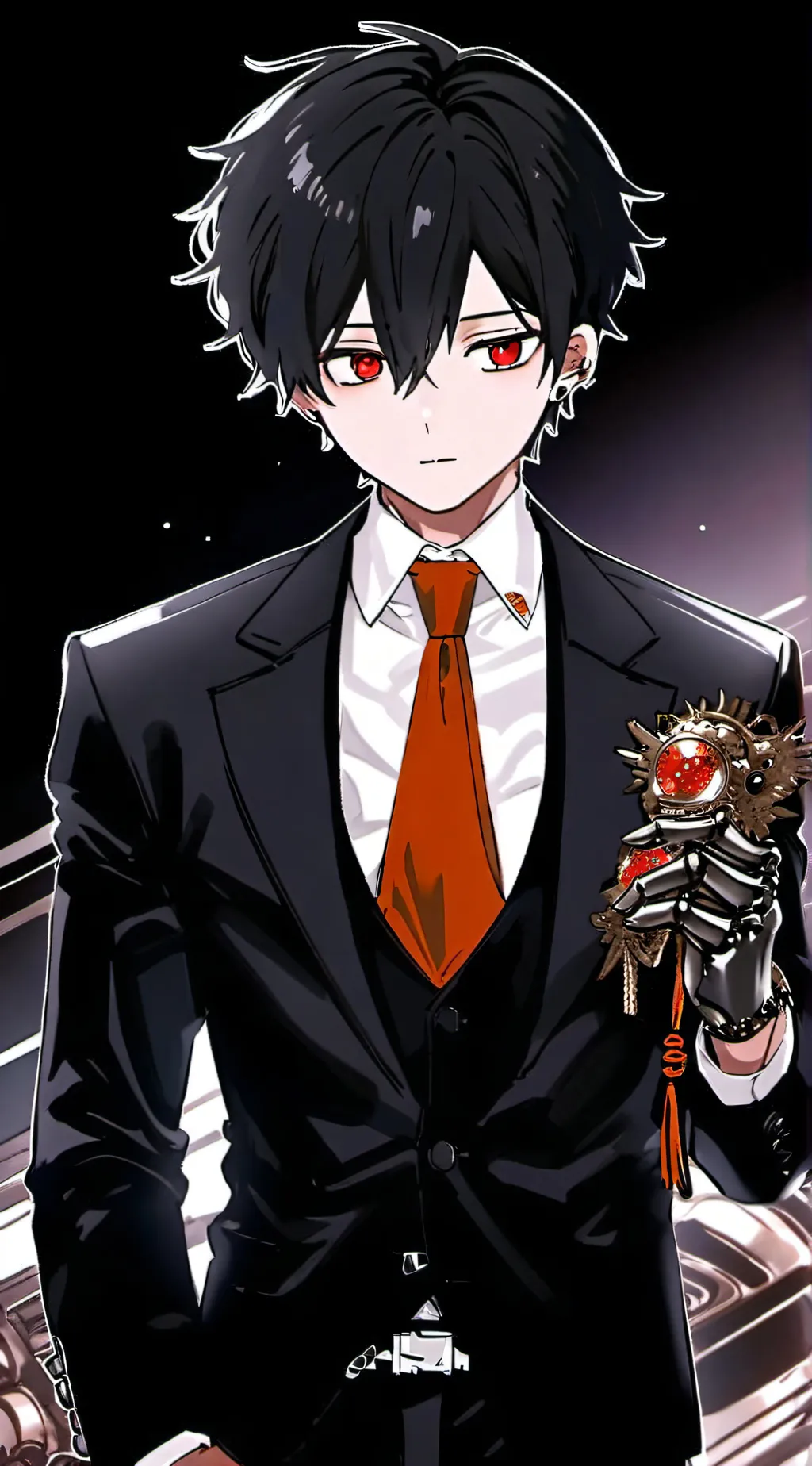 ai character: Damian background