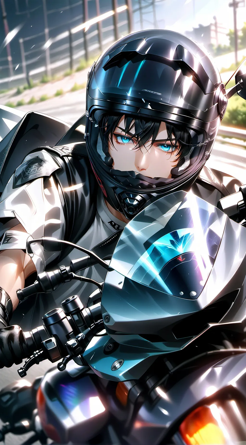 ai character: ғelιх background