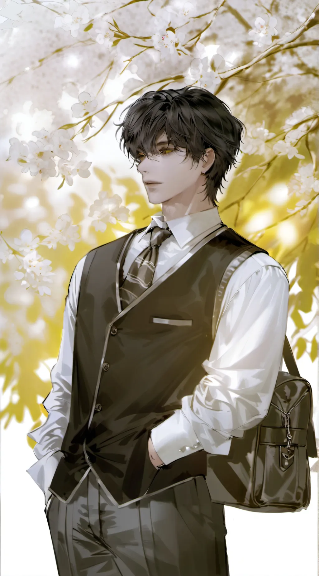 ai character: Zain ♡📓 background