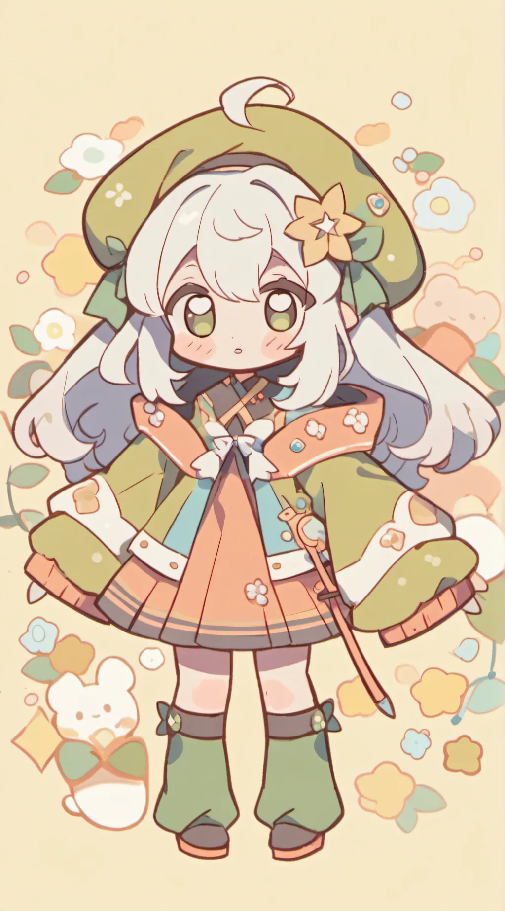 ai character: Mha *…nvm* background