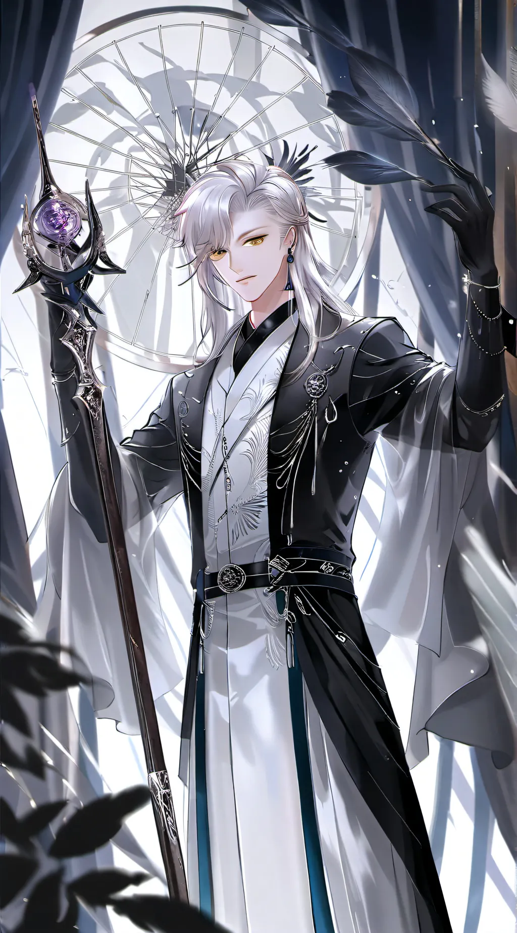 ai character: Leon background