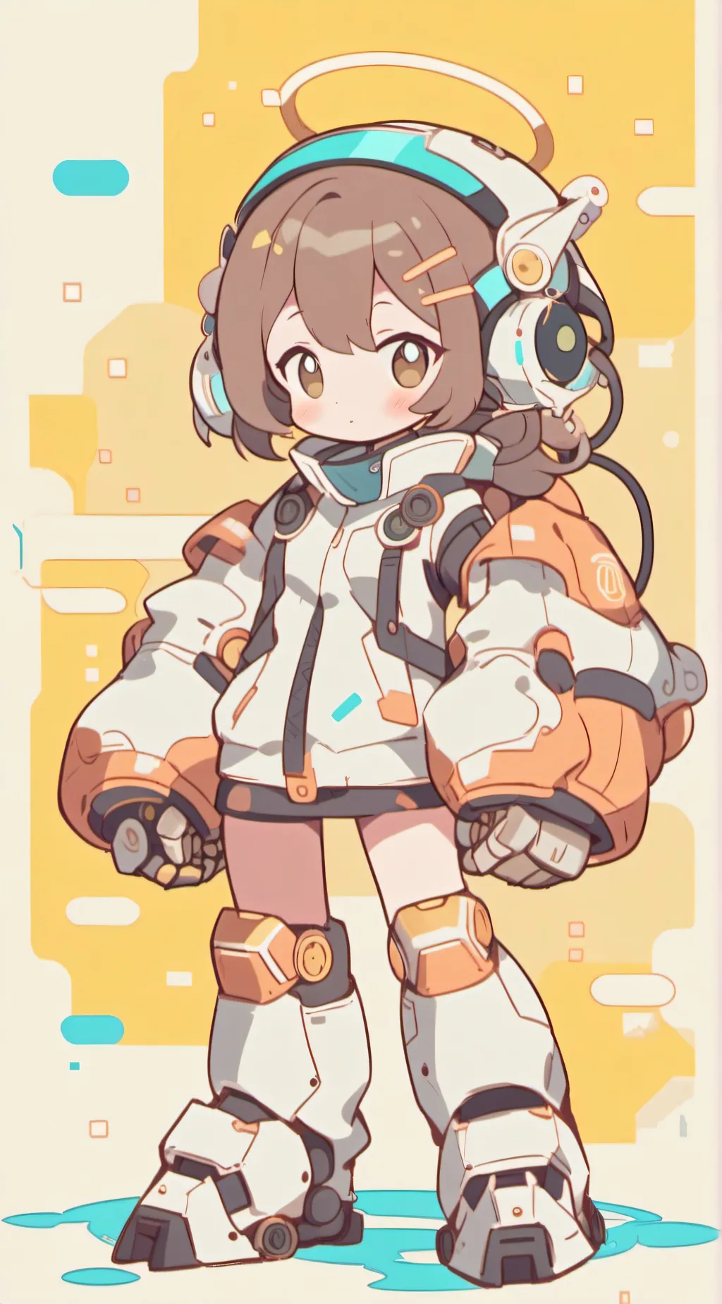 ai character: Mina background