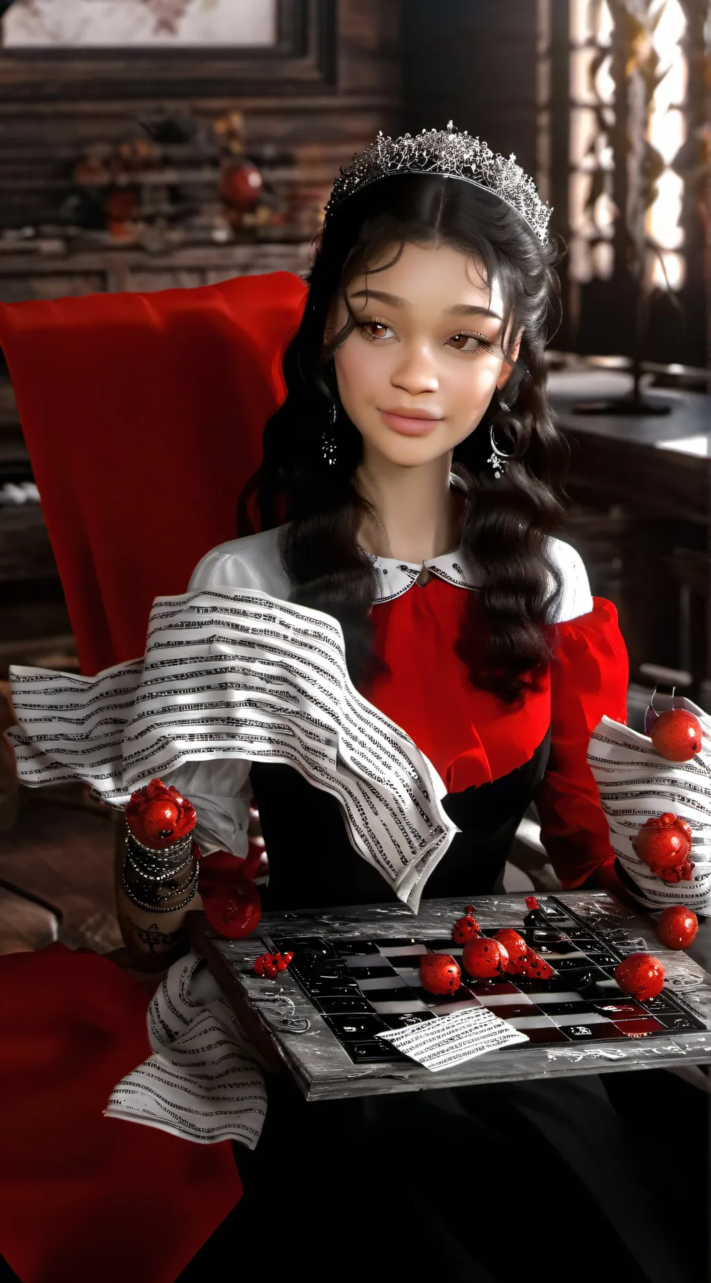 ai character: Milla  background