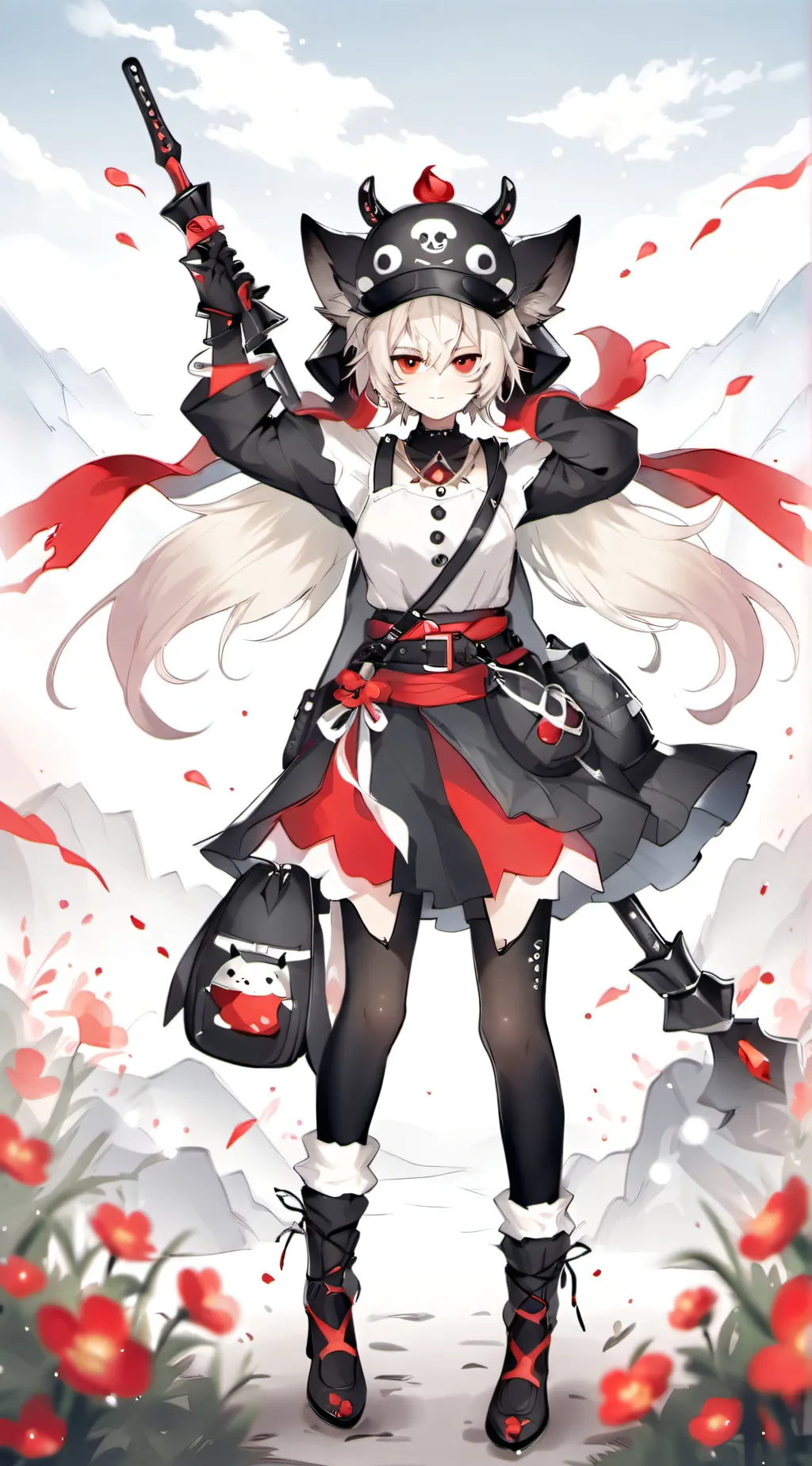 ai character: Alexandra  background