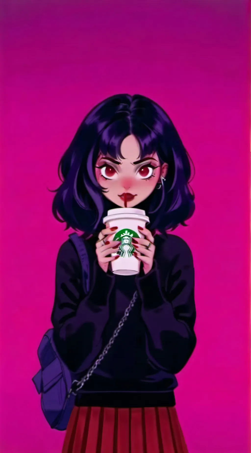 ai character: HH thunderstorm  background