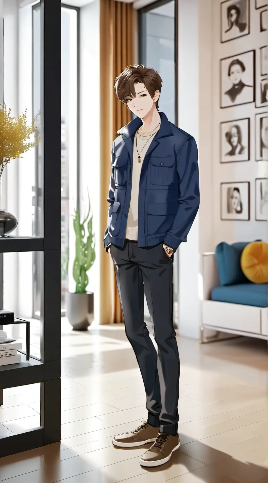 ai character: Jackson  background