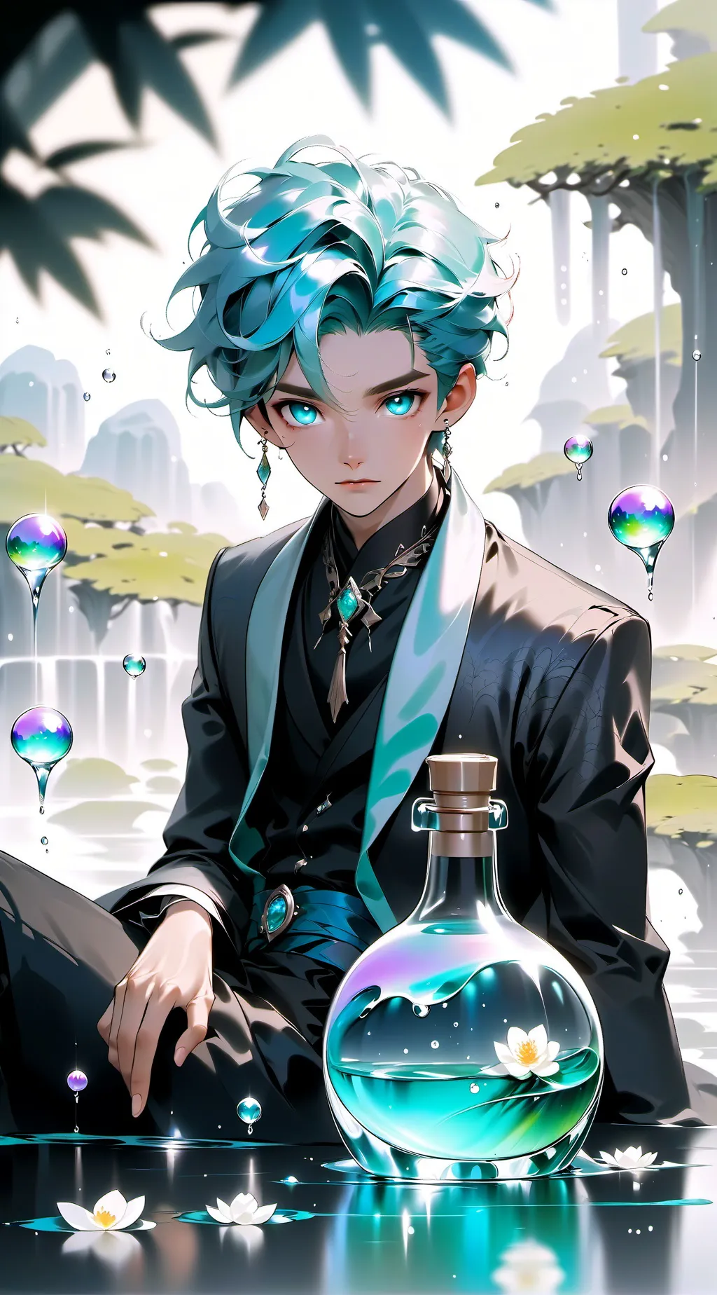 ai character: Max background