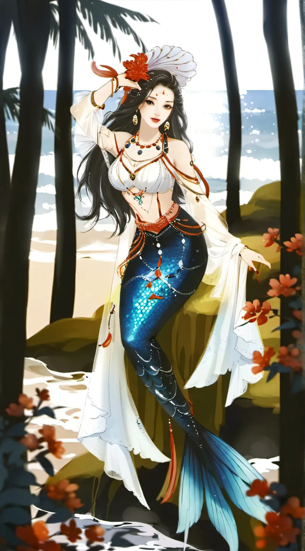 ai character: KaLani background