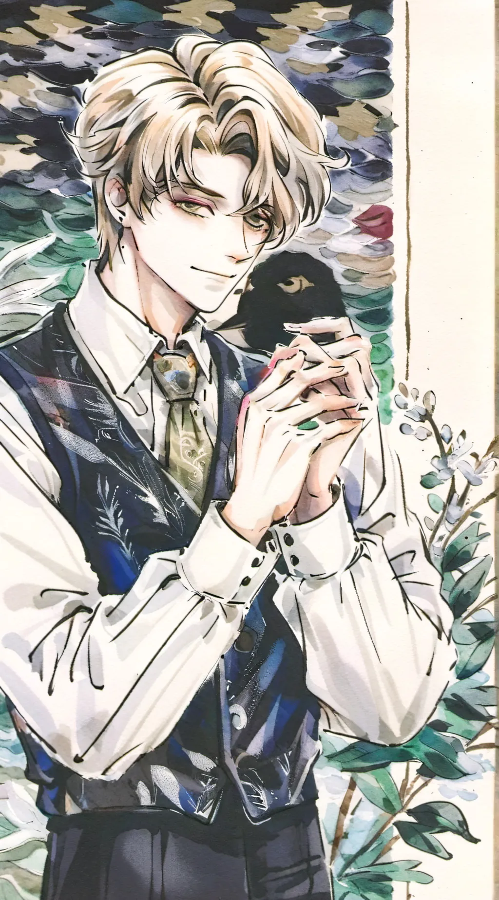 ai character: §•Evander•§ background