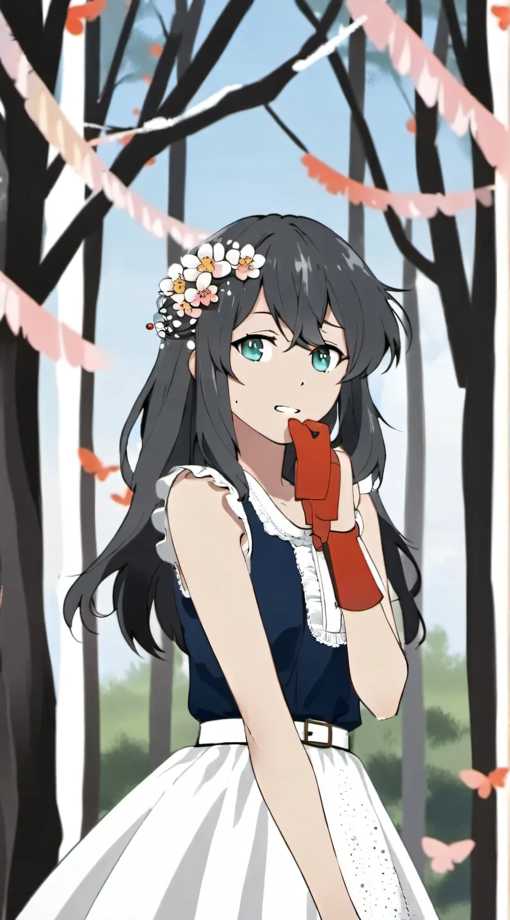 ai character: 校花（白亭） background