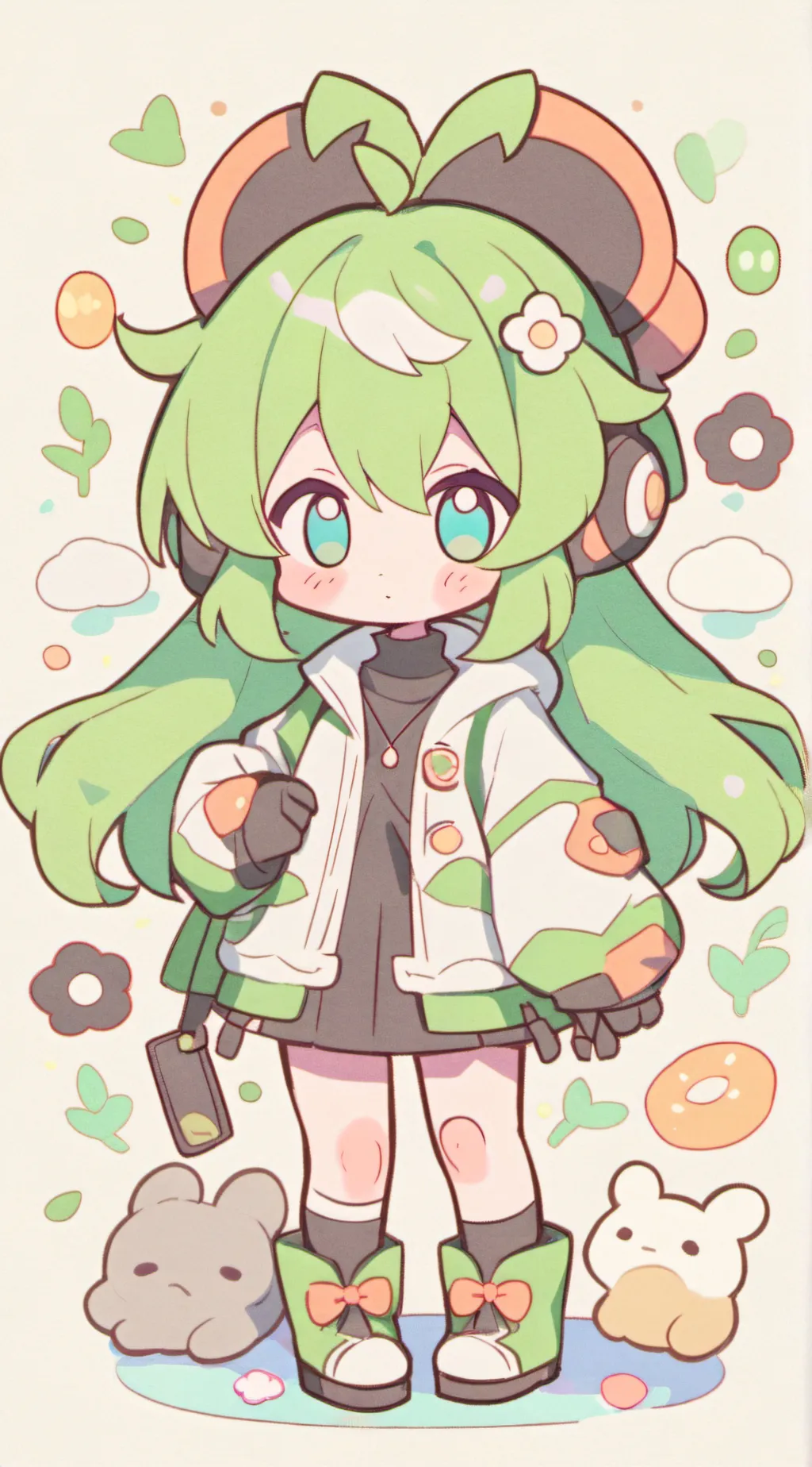 ai character: mha background