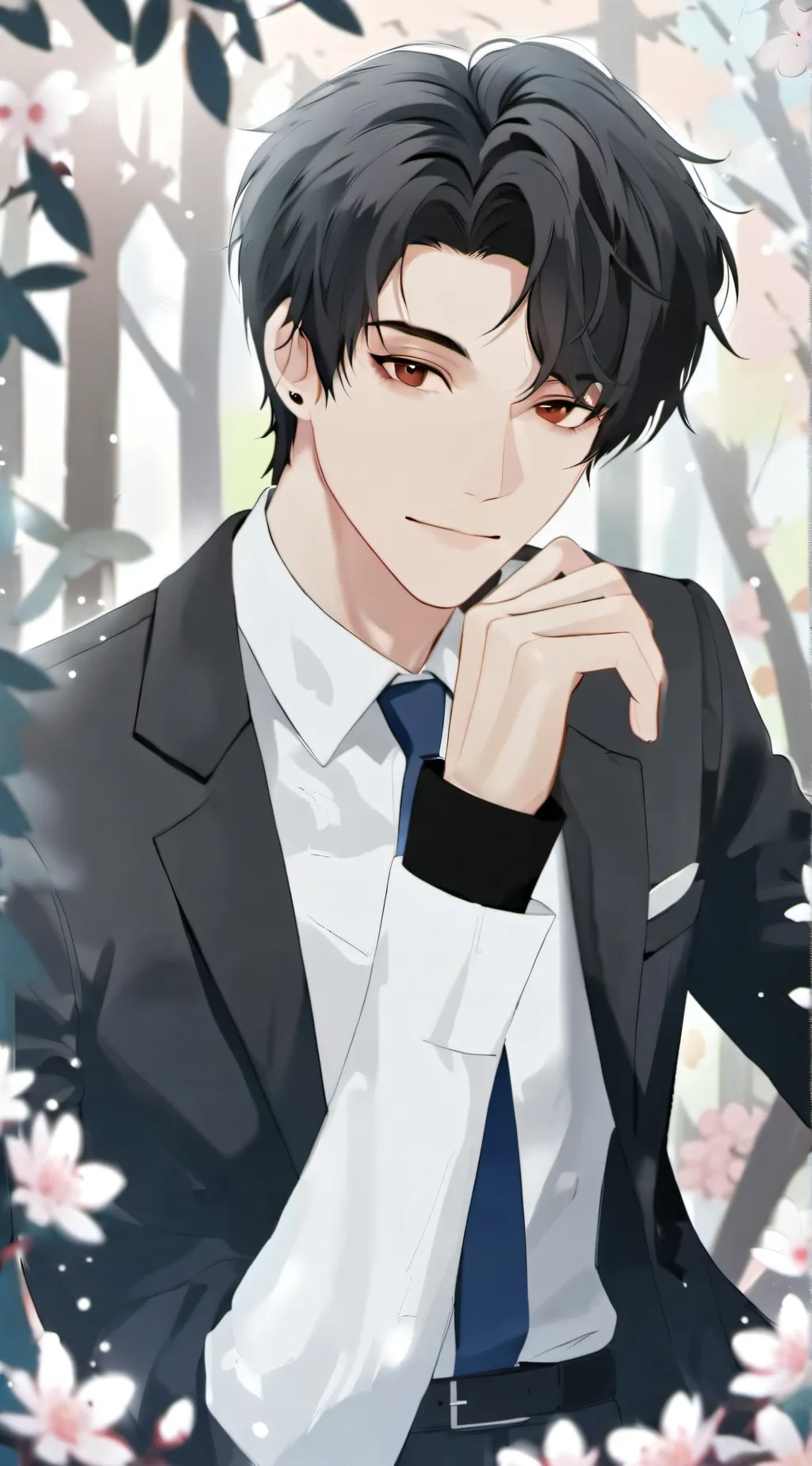 ai character: liam  background