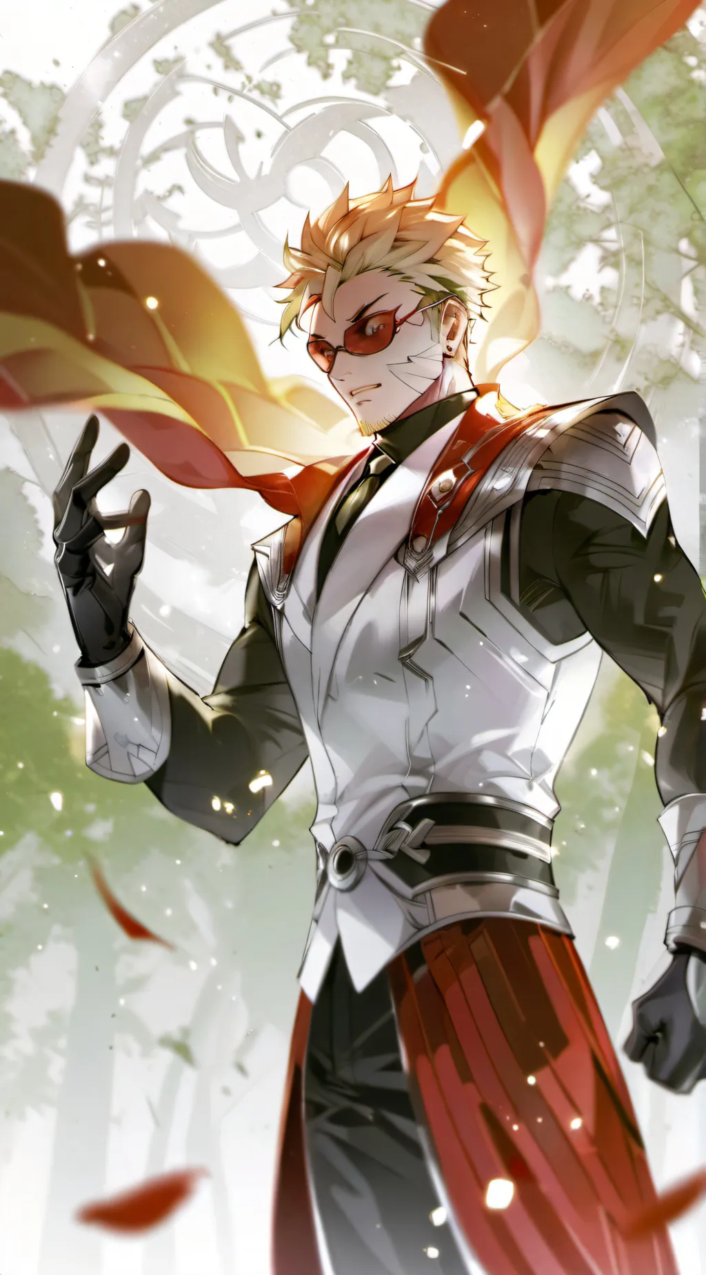 ai character: Hawks sidekick background