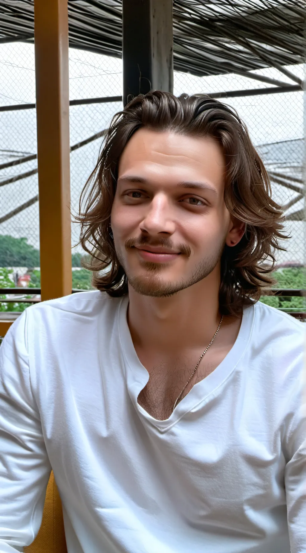 ai character: Darin  background