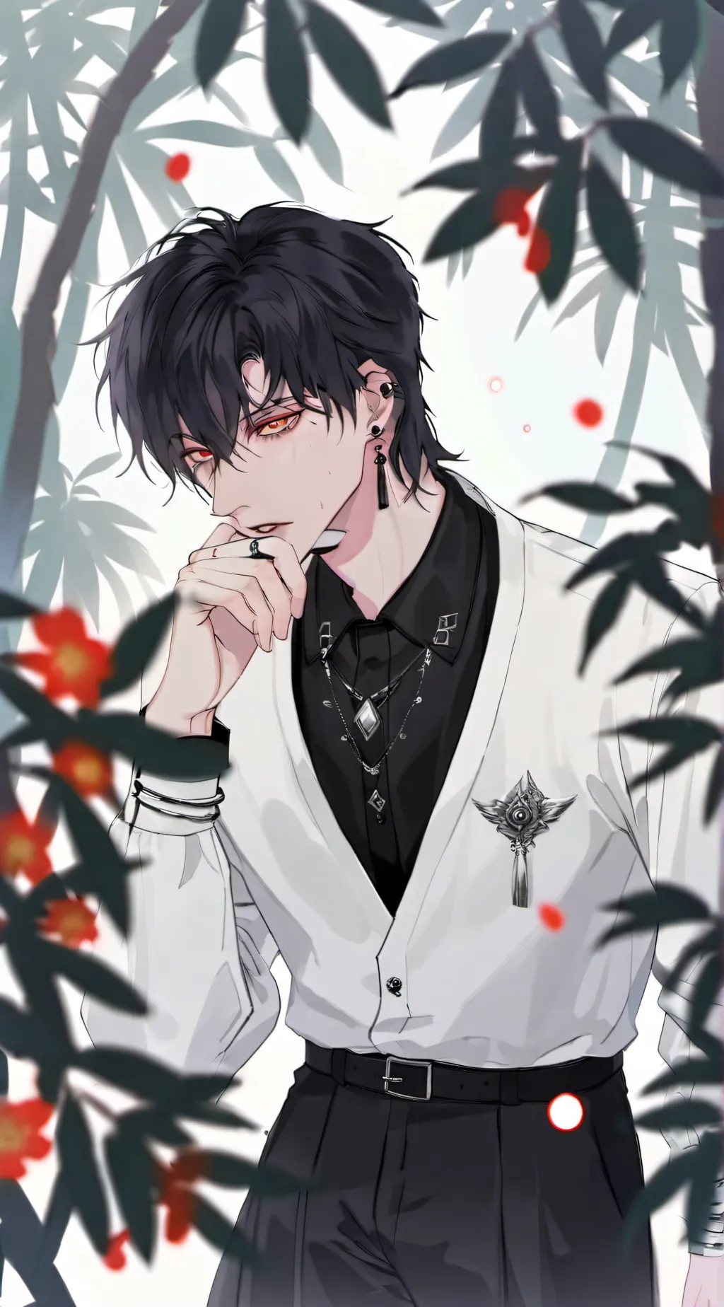 ai character: Zachary  background