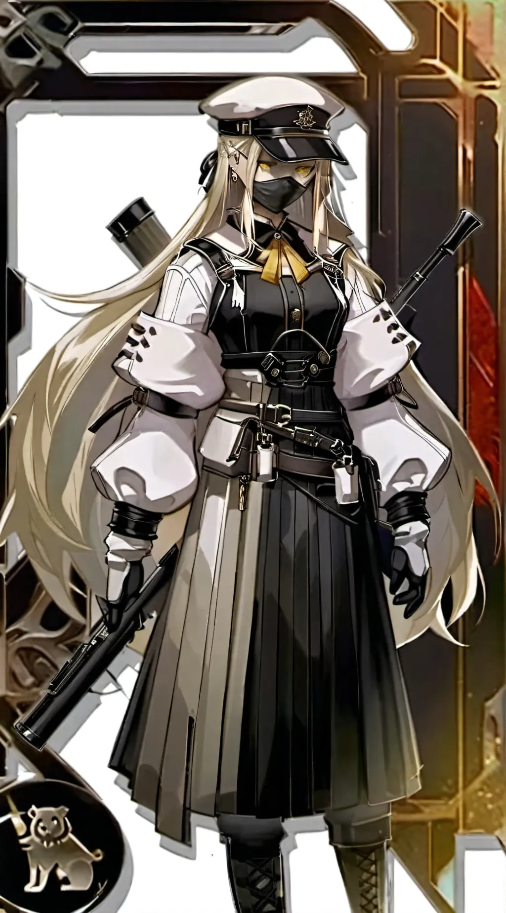 ai character: Soldier fa background