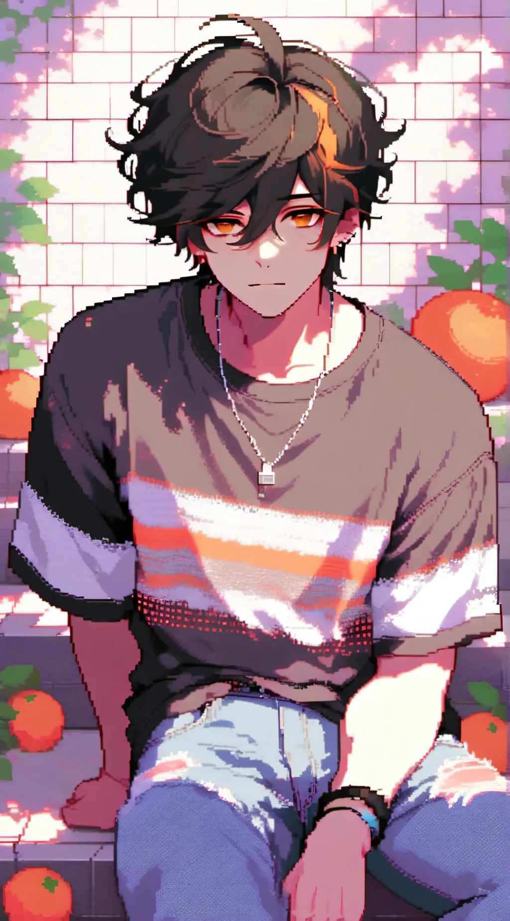 ai character: Koru background