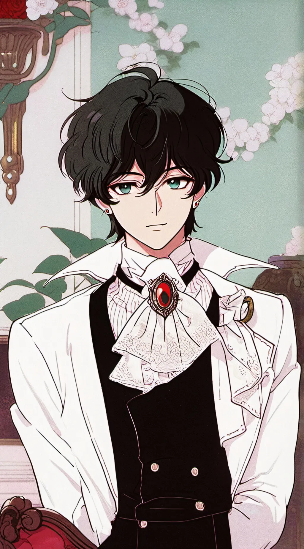 ai character: Senpai background