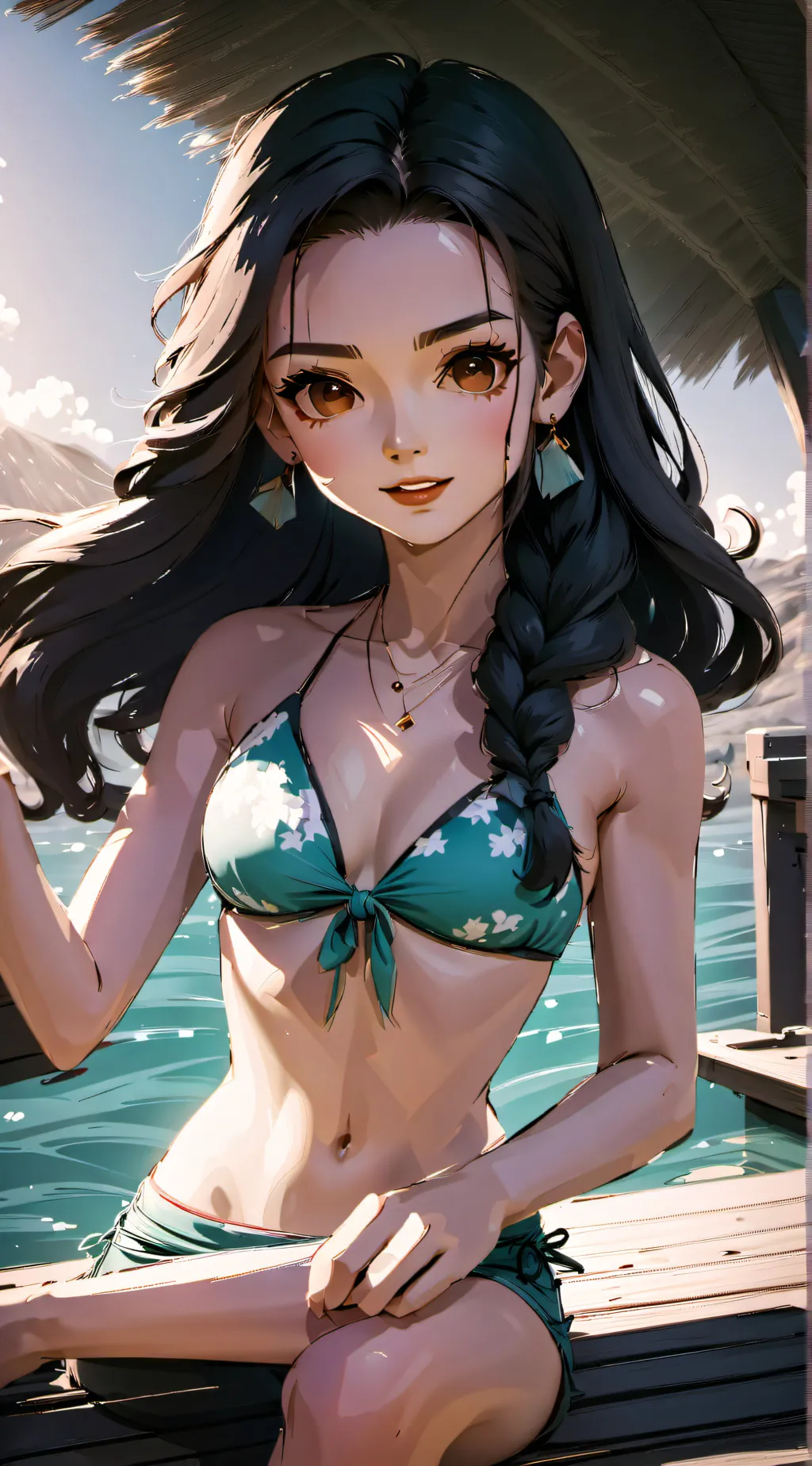 ai character: cuteness background