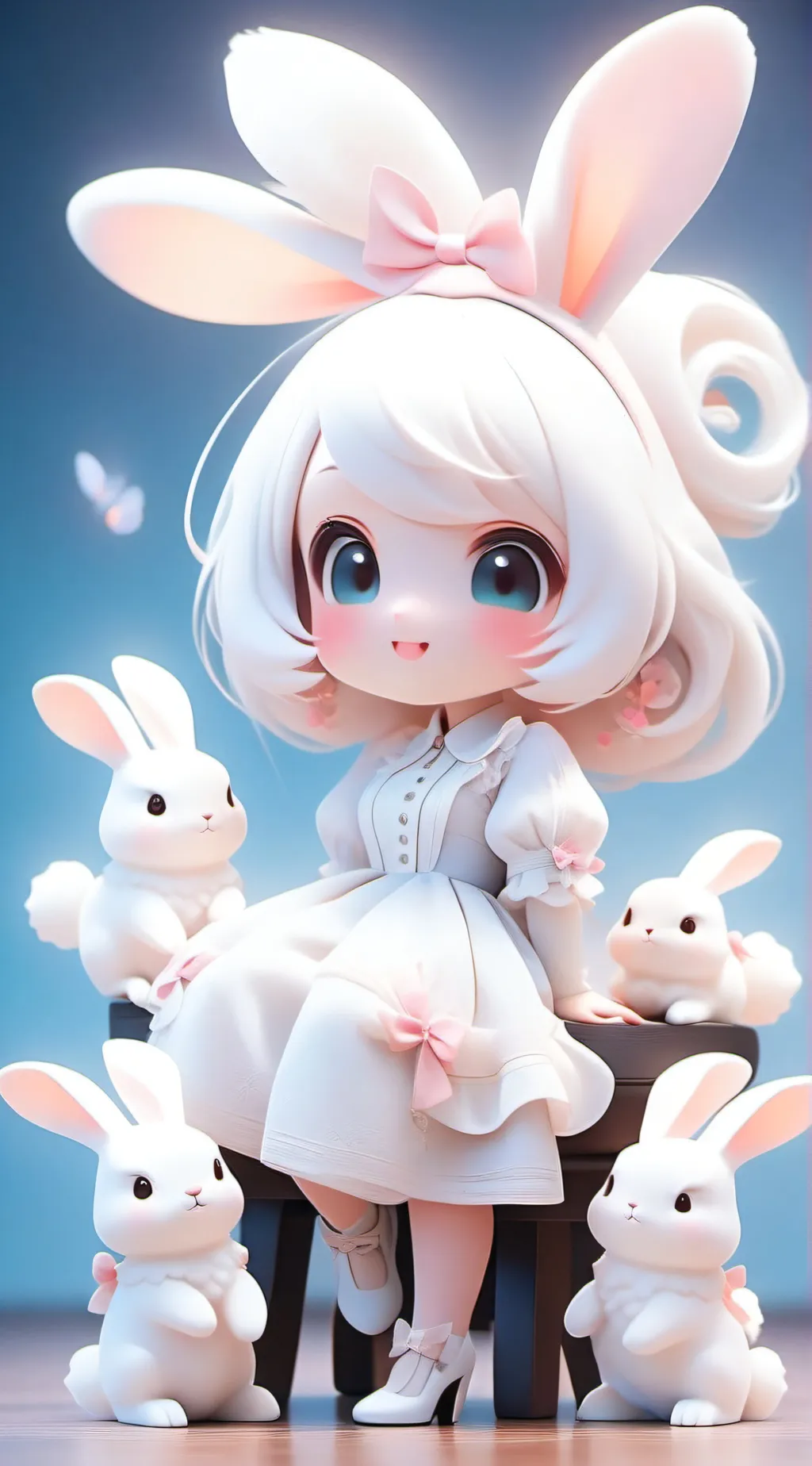 ai character: 🌷lila🌷 background