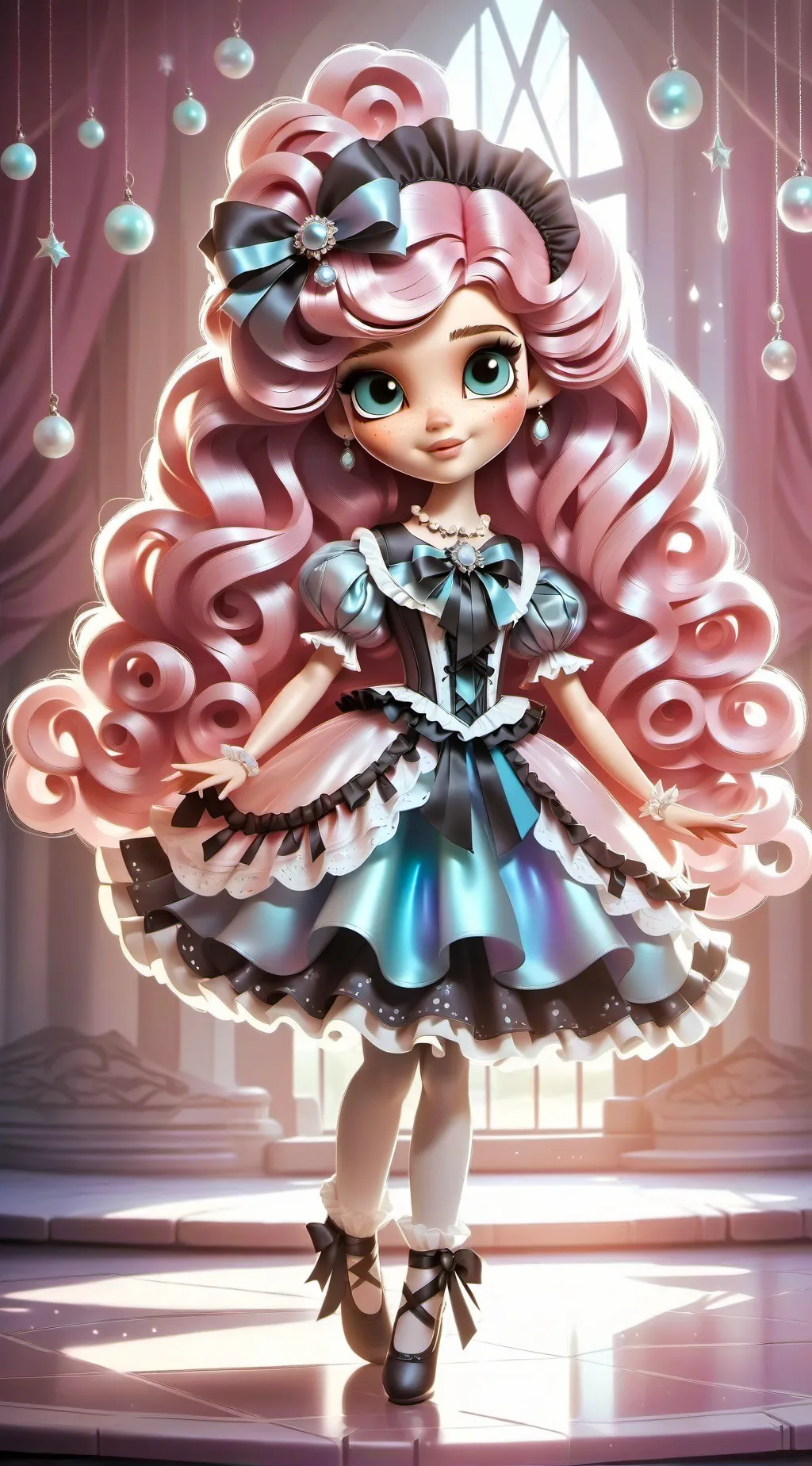 ai character: Show and tell❤️ background