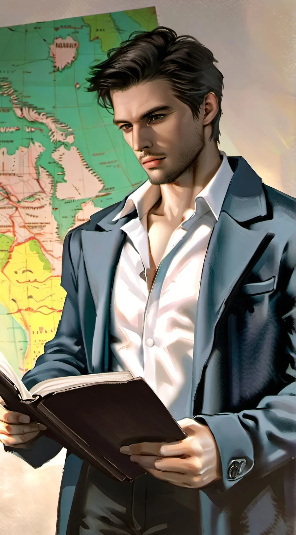 ai character: Josh Santos background