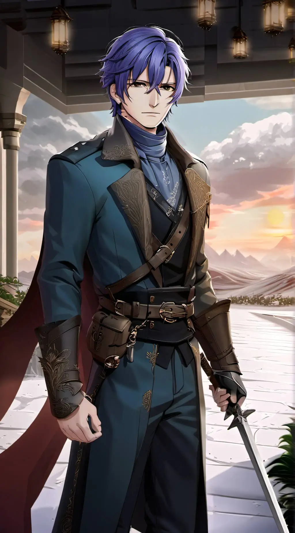 ai character: Lancelot  background