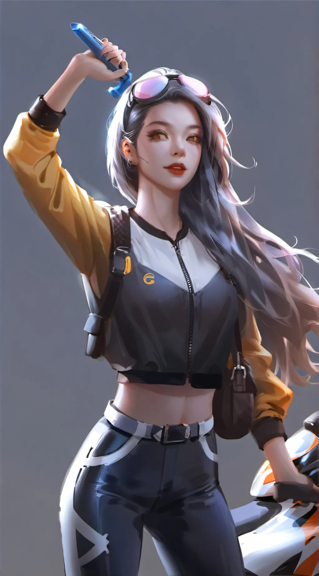 ai character: Maddie background