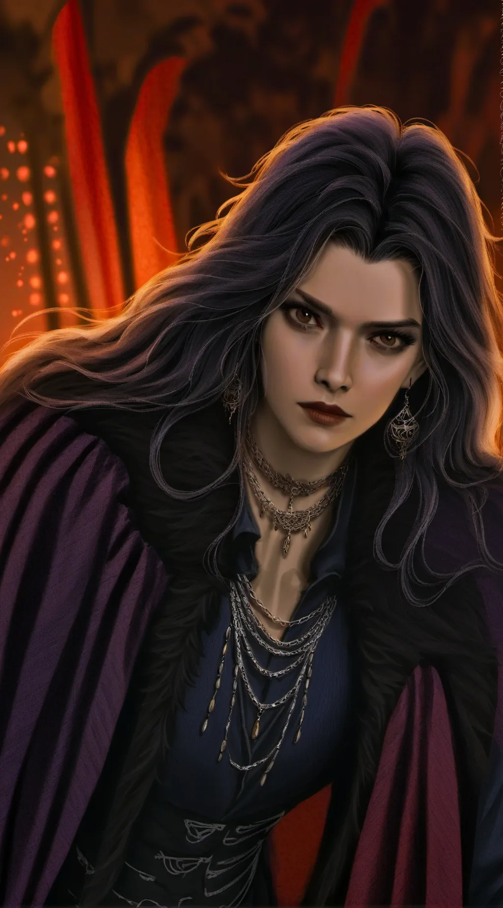 ai character: Merida  background