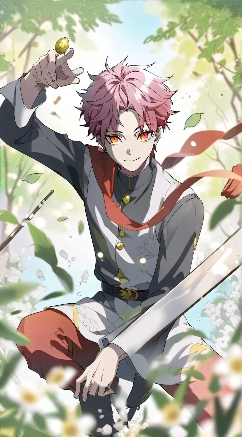 ai character: Akaza background