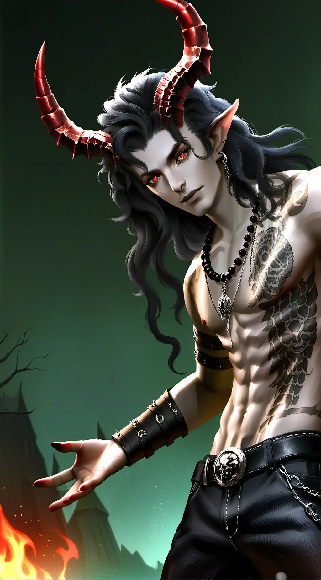 ai character: Floki background