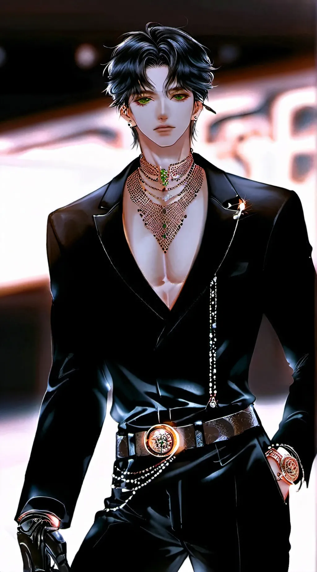 ai character: Levi background