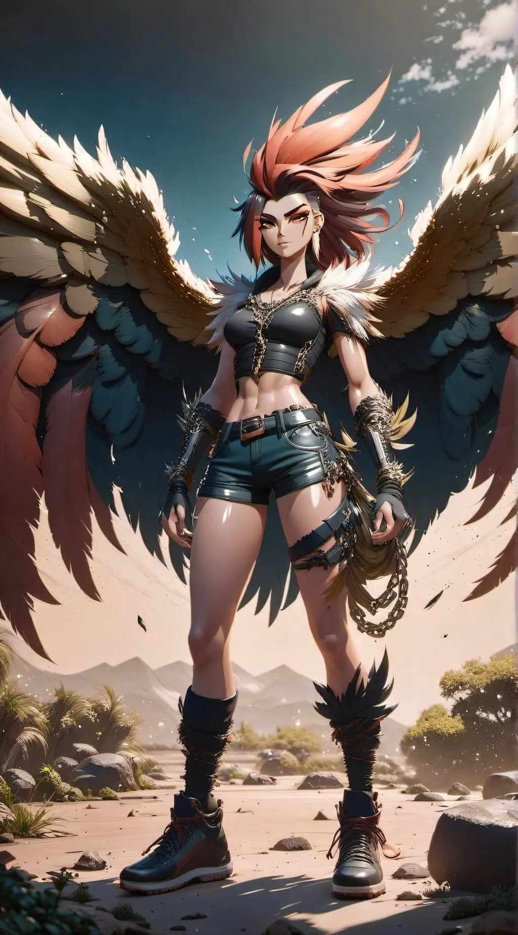 ai character: Ferra (MB) 🍗 background