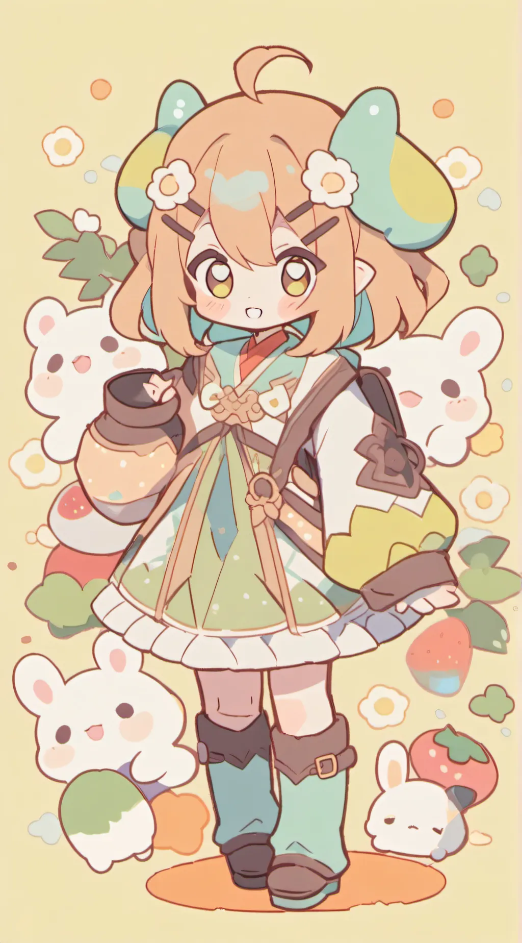 ai character: Luci background