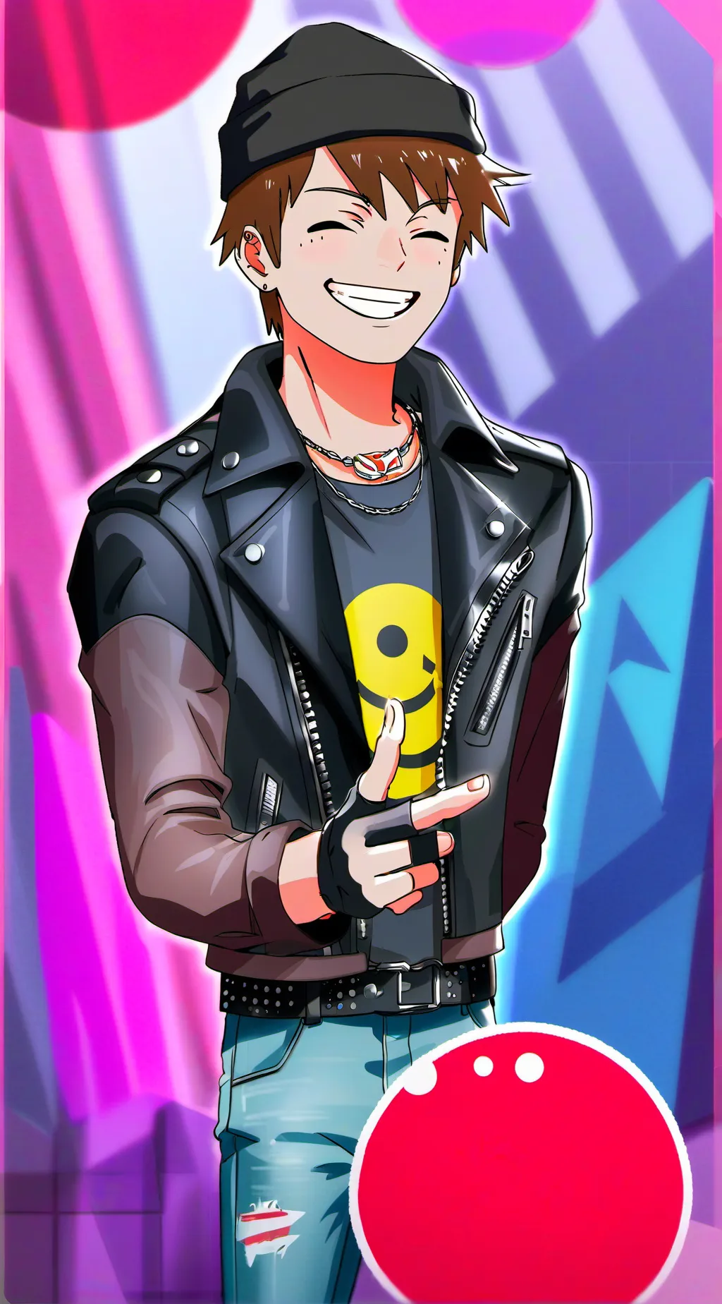 ai character: Mitch Mitchelson  background