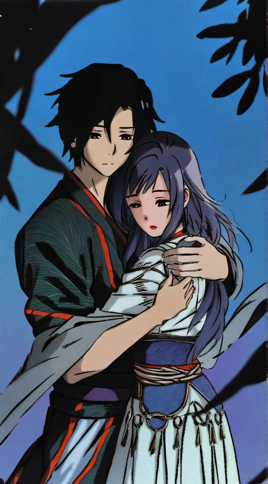 ai character: shinobuxgiyuu background