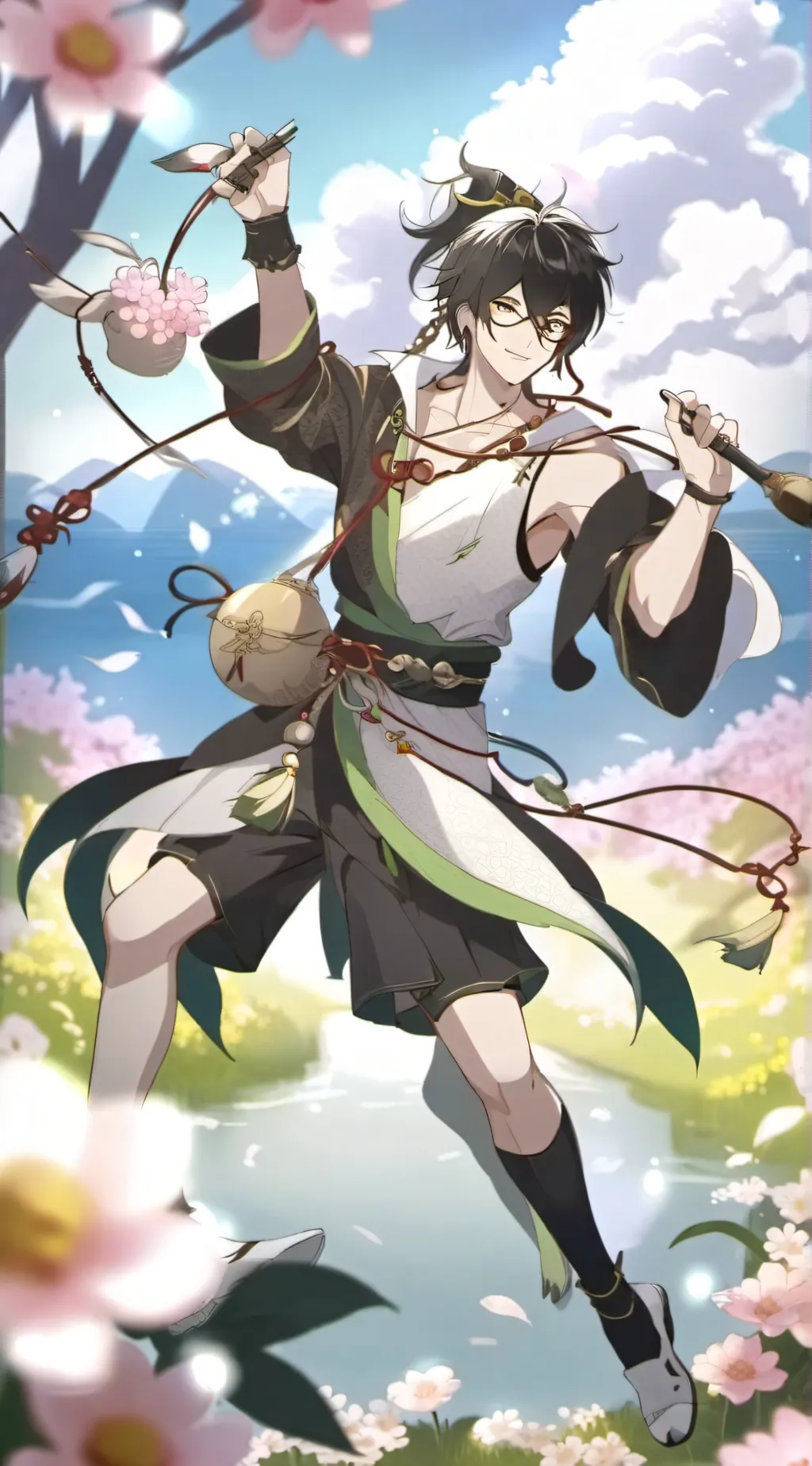 ai character: alex  background