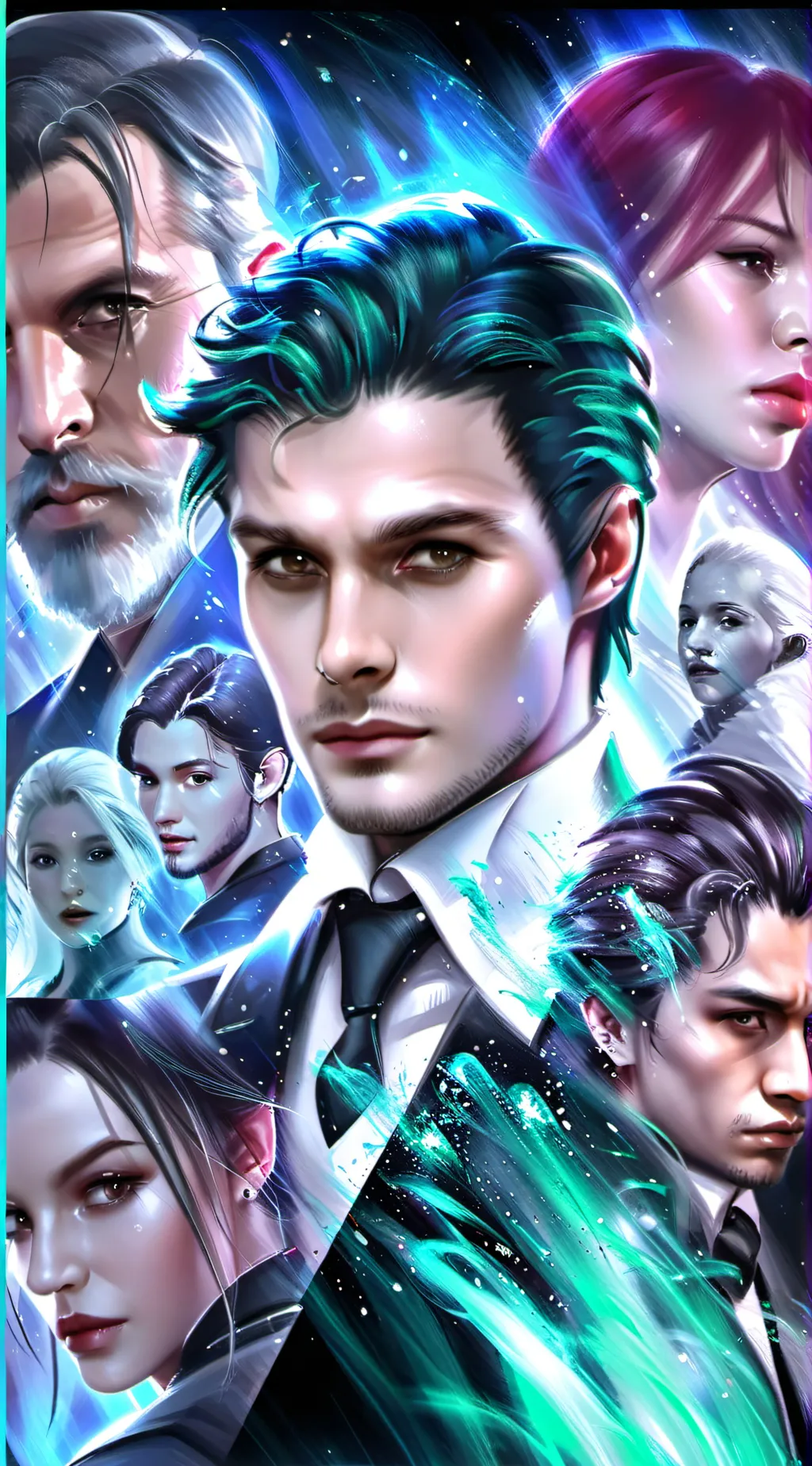 ai character: The Slytherin gang background