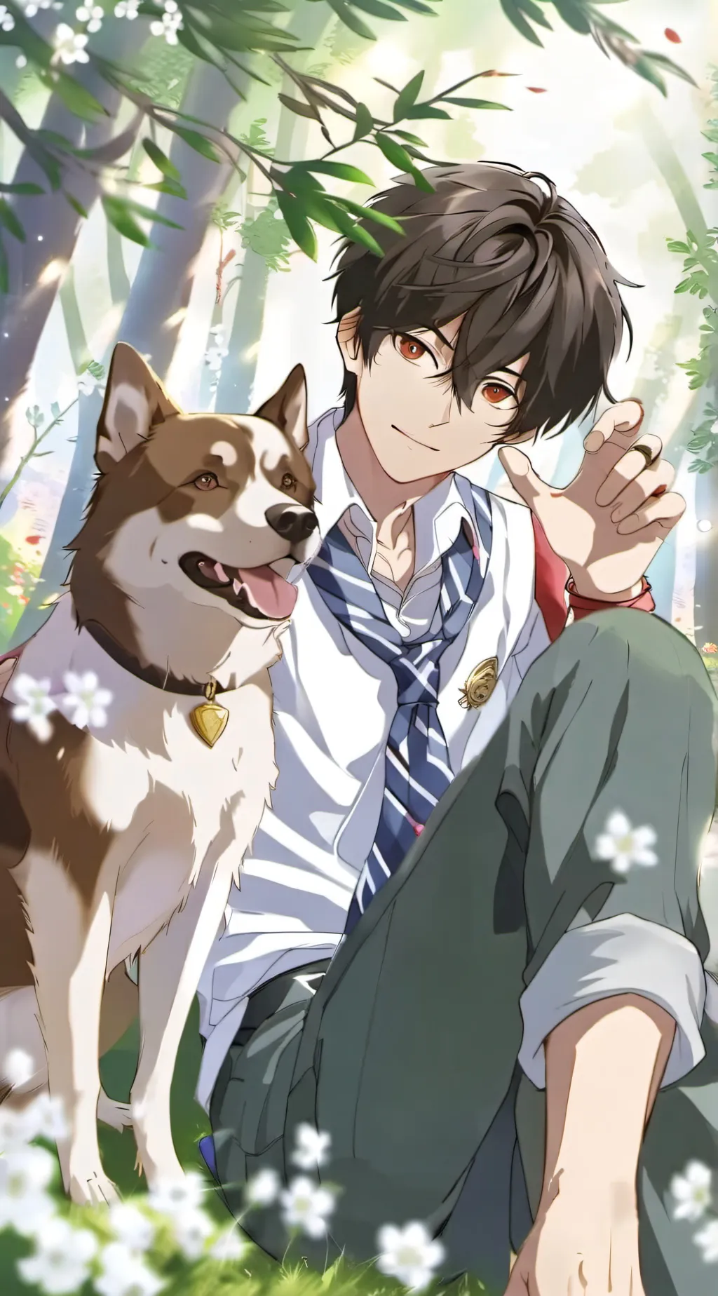 ai character: matt background