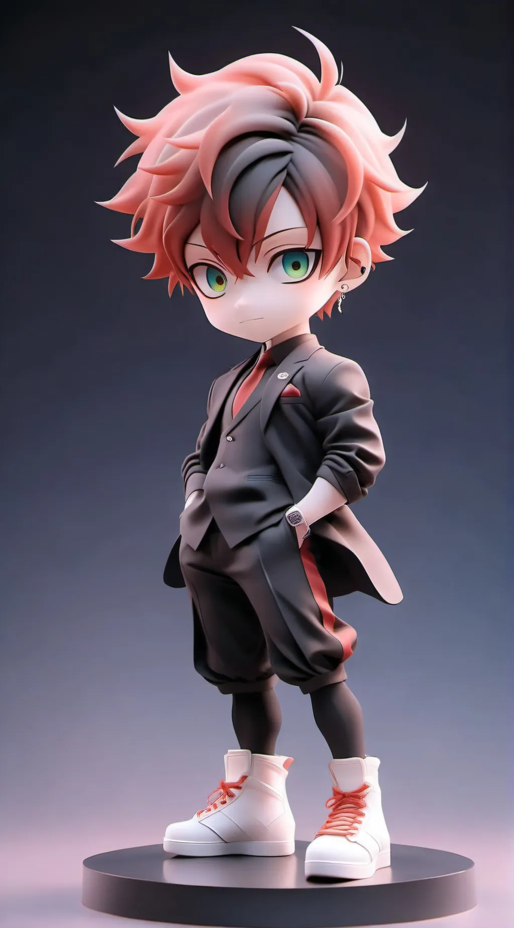 ai character: todoroki  background