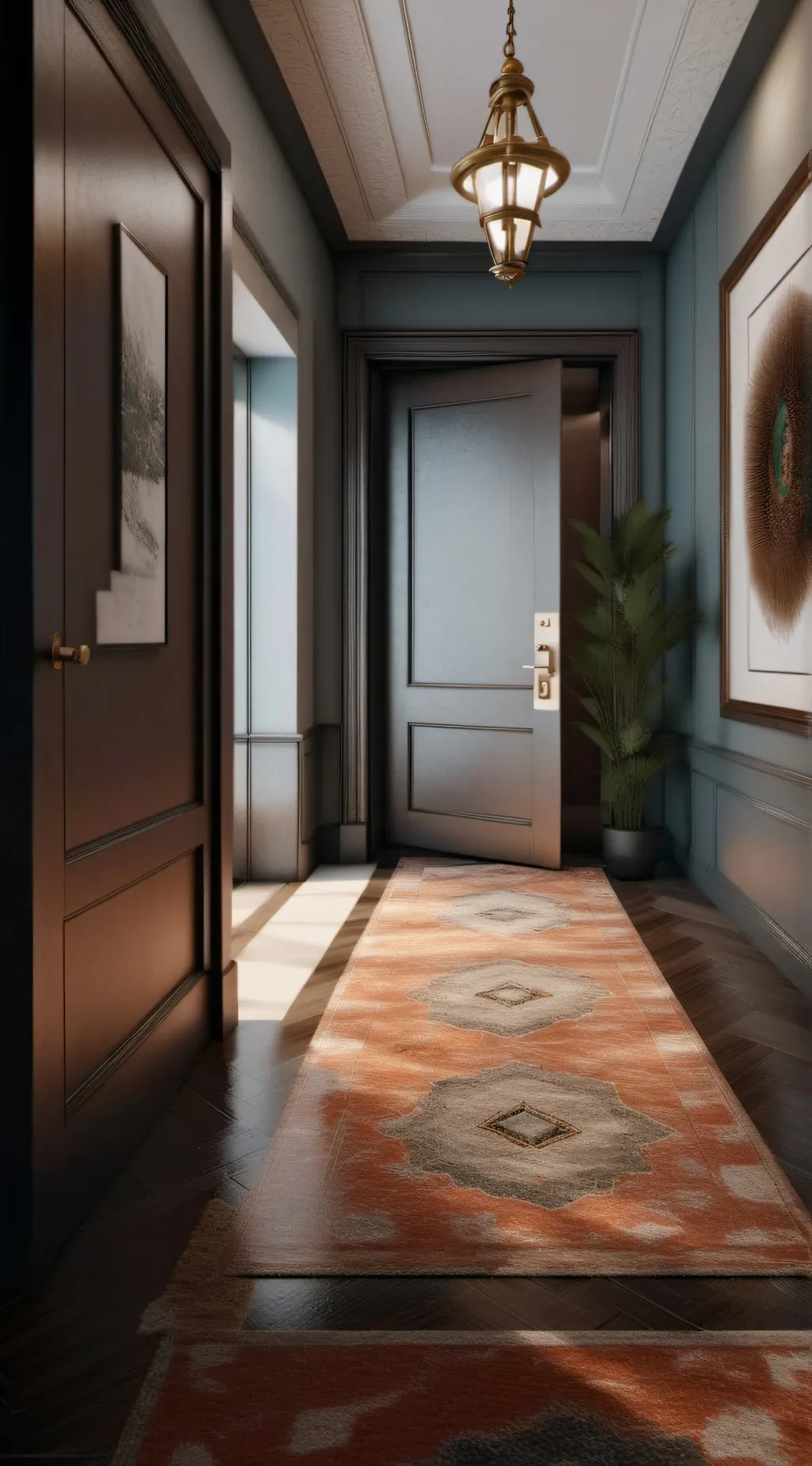 ai character: doors background