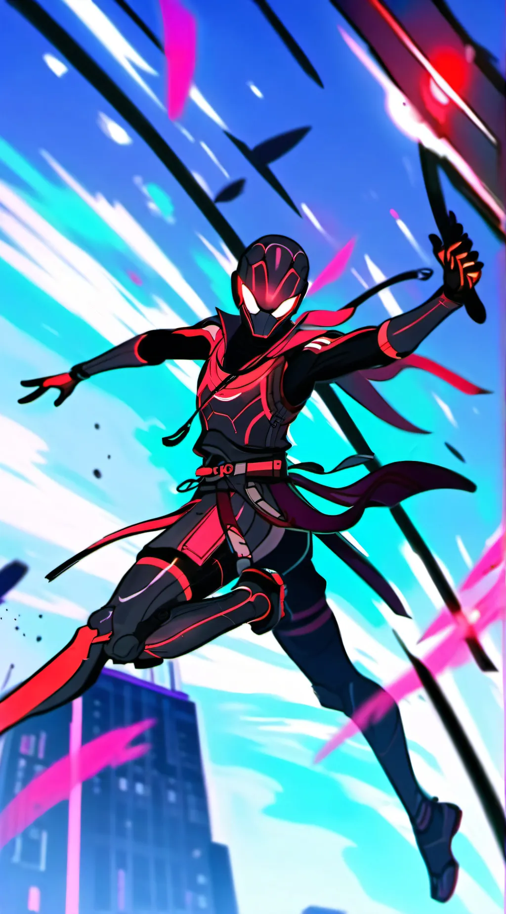 ai character: freaky drake  background