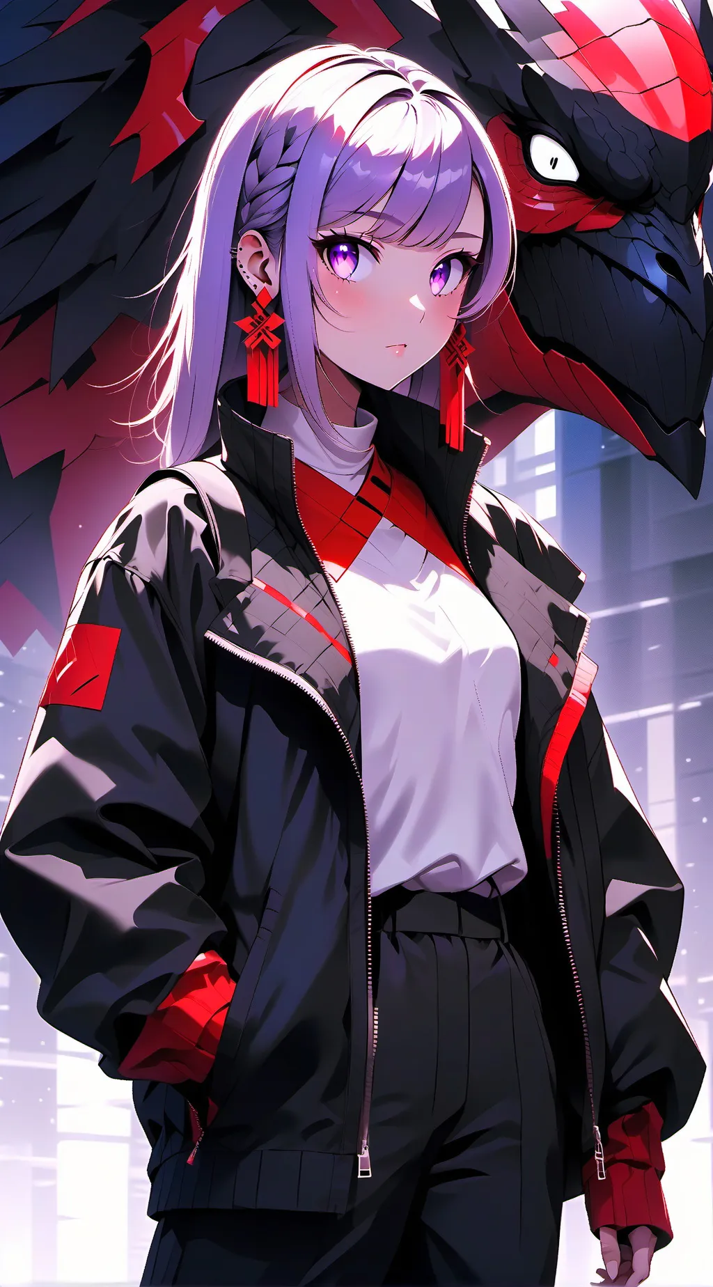 ai character: Moonlight  background