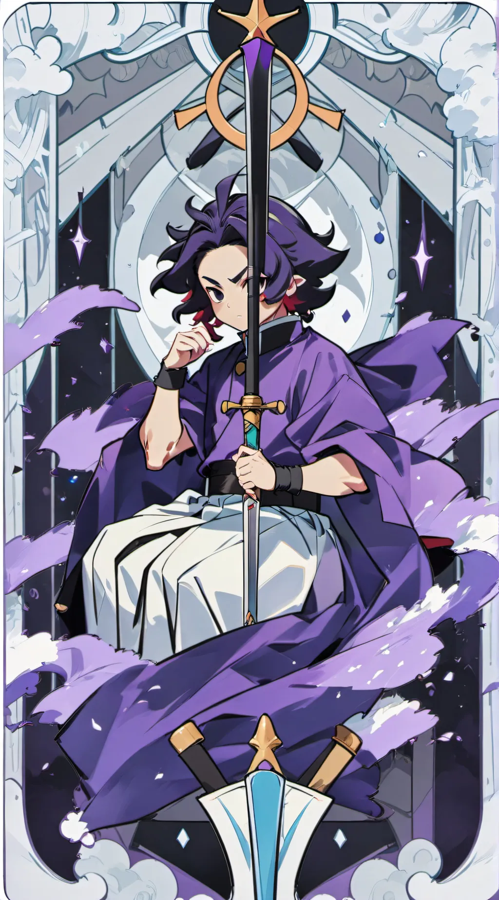 ai character: infinity castle ds background